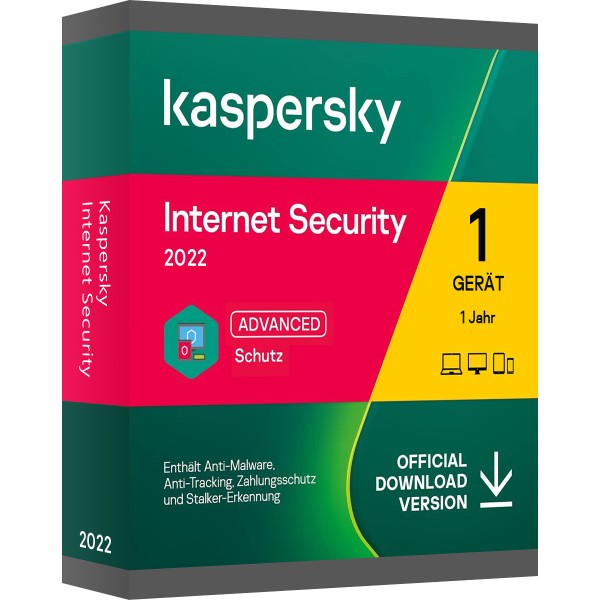 Kaspersky Internet Security 2022 - Pobierz - Win/Mac/Android