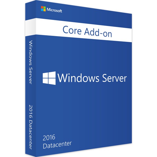 Windows Server 2016 Datacenter Core Dodatek Licencja rozszerzająca