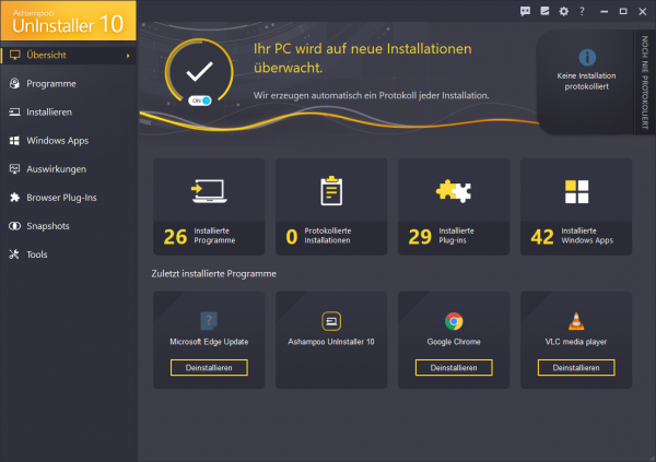 Ashampoo UnInstaller 10 | Windows