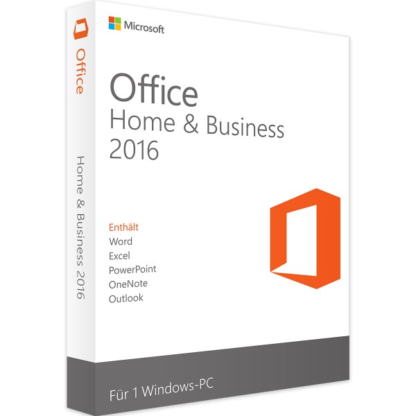 Microsoft Office 2016 Thuis en Zakelijk Windows