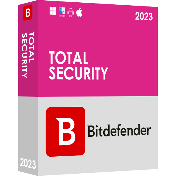 Bitdefender Total Security 2023 | PC/Mac/Mobile Devices