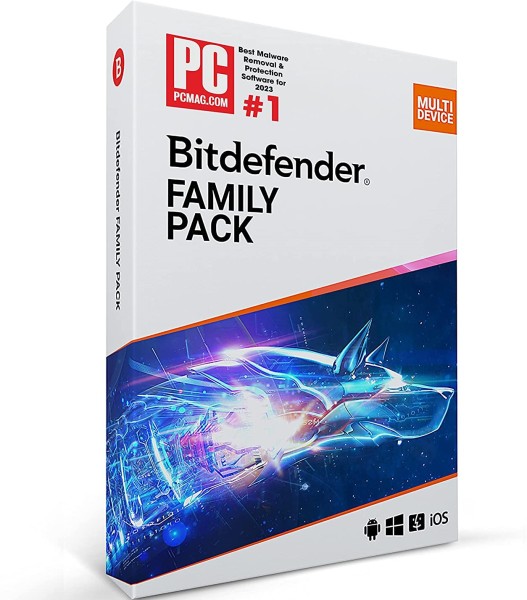 Bitdefender Family Pack 2023 | do 15 urządzeń | pełna wersja