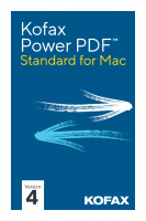 Kofax Power PDF Standard 4.0 Mac Kofax Power PDF Standard 4.0 Mac