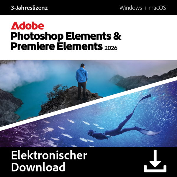 Adobe Photoshop i Premiere Elements 2023 | Windows / MAC