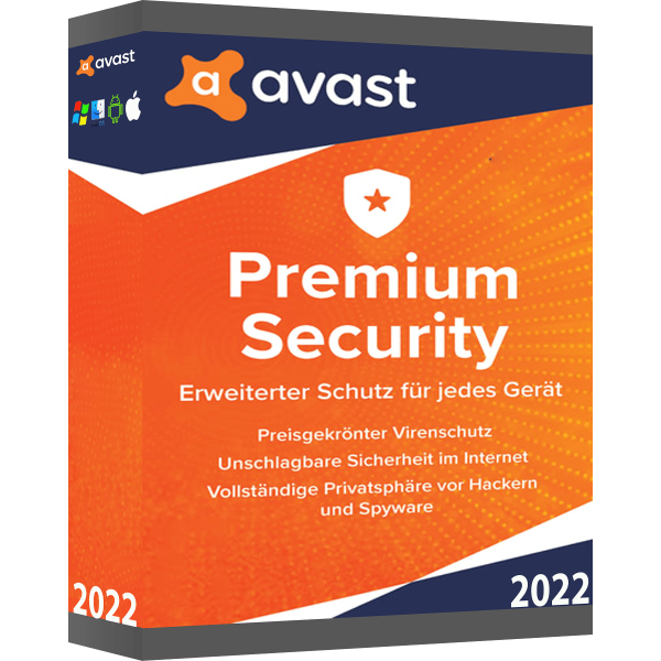 Avast Premium Security 2022 - Wiele urządzeń - Pobierz