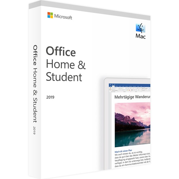 Microsoft Office 2019 dla Użytkowników Domowych i Uczniów Mac