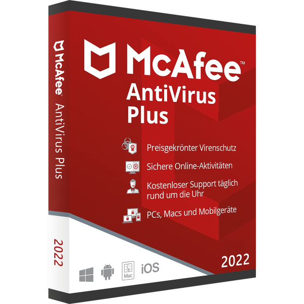 McAfee Antivirus Plus 2022 | Pobierz