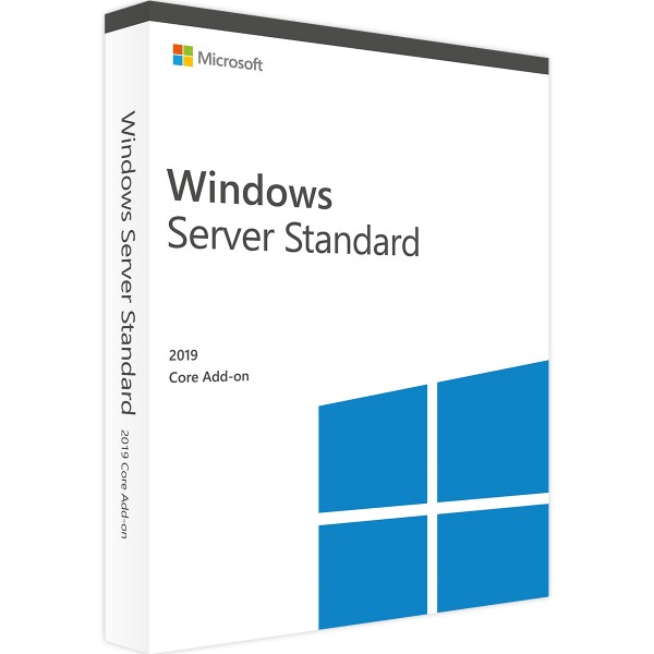 Windows Server 2019 Standard Core Dodatek Licencja rozszerzająca