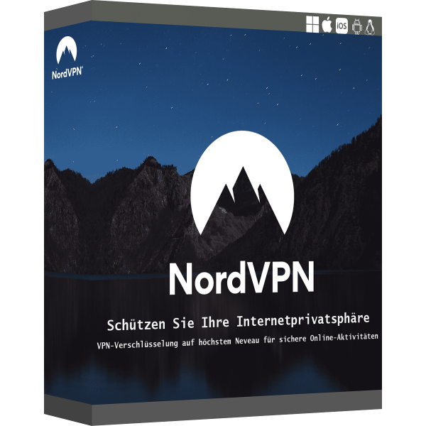 NordVPN - oprogramowanie VPN dla 6 urządzeń -