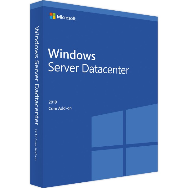 Windows Server 2019 Datacenter Core Dodatek Licencja rozszerzająca