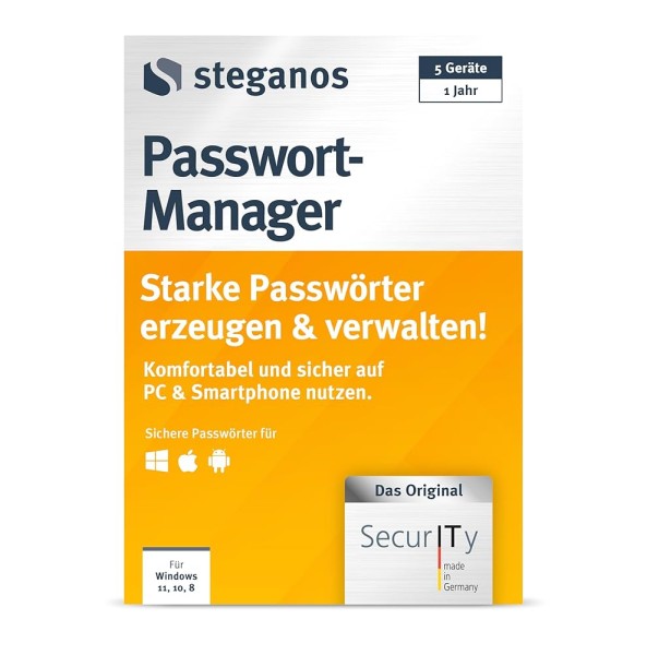 Steganos Password Manager 22 | Windows