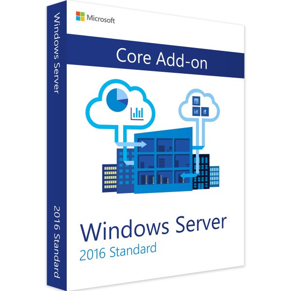 Windows Server 2016 Standard Core Dodatek Licencja rozszerzająca